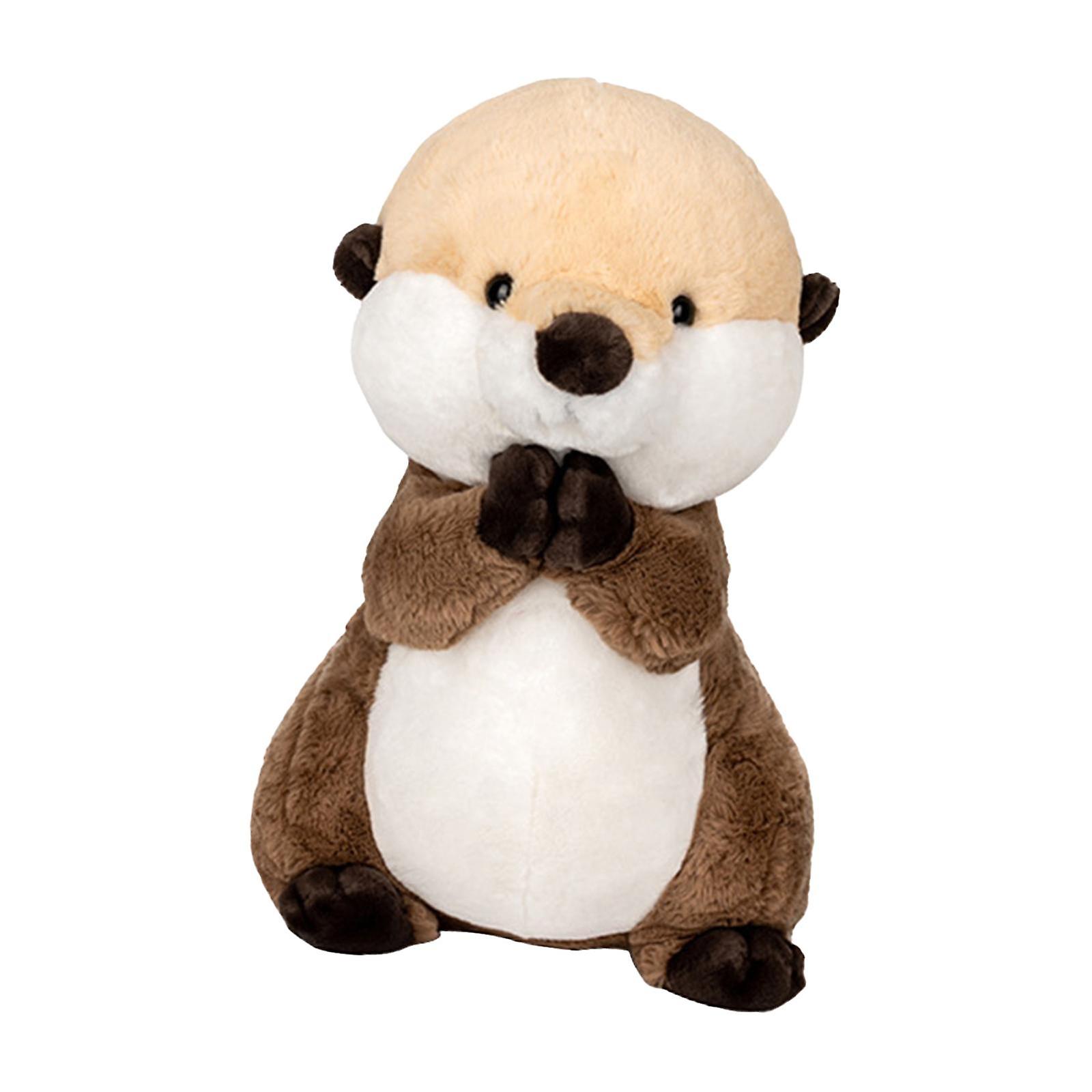 Plush Stuffed Animal Otter Toys Otter Plush Toys For Home Decor Holiday Gift 25cm