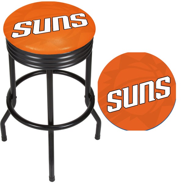 NBA Black Ribbed Bar Stool - Fade