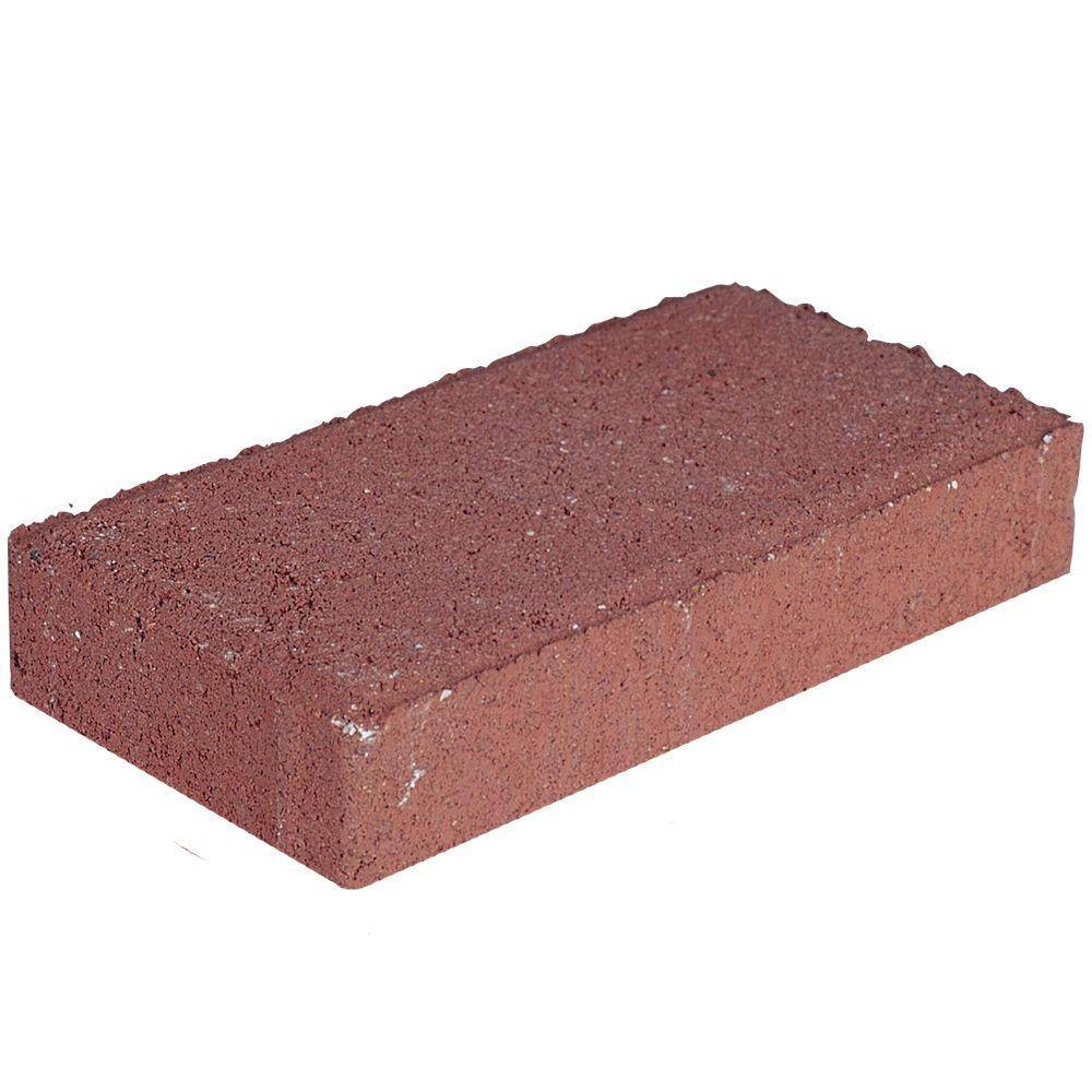 Pavestone Holland 7.75 in. x 4 in. x 1.75 in. River Red Concrete Paver 22051