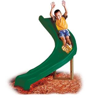 Swing-N-Slide Playsets Green Side Winder Slide NE 4678-1HD