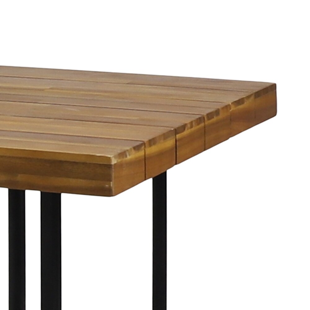 Noah Acacia Wood Dining Table by Christopher Knight Home   72.00\