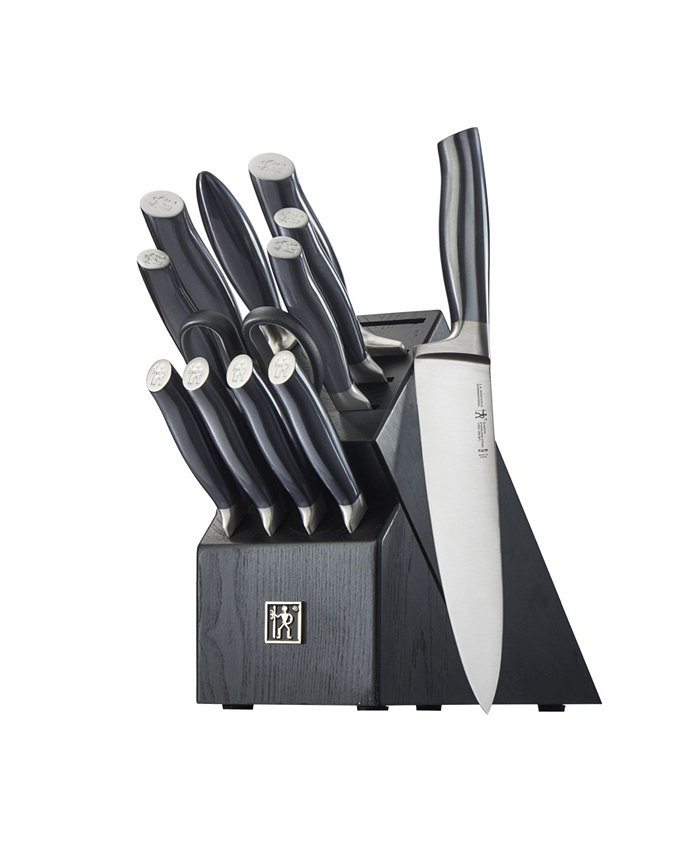 J.A. Henckels Graphite 13 Piece Knife Block Set