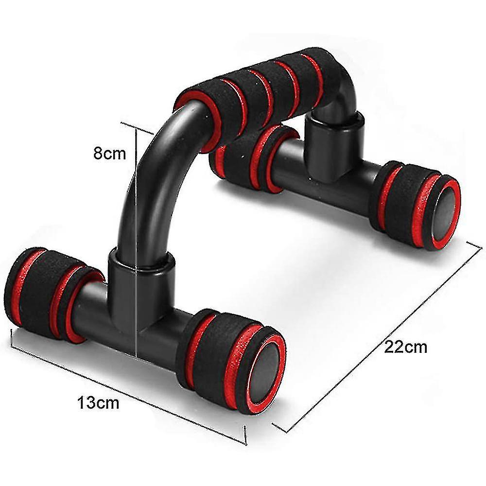 Push Up Bars - Home Workout Equipment Pushup Handle With Cushioned Foam Grip And Non-slip Sturdy Structure - Portable Pushup Stands For Home Fitness -