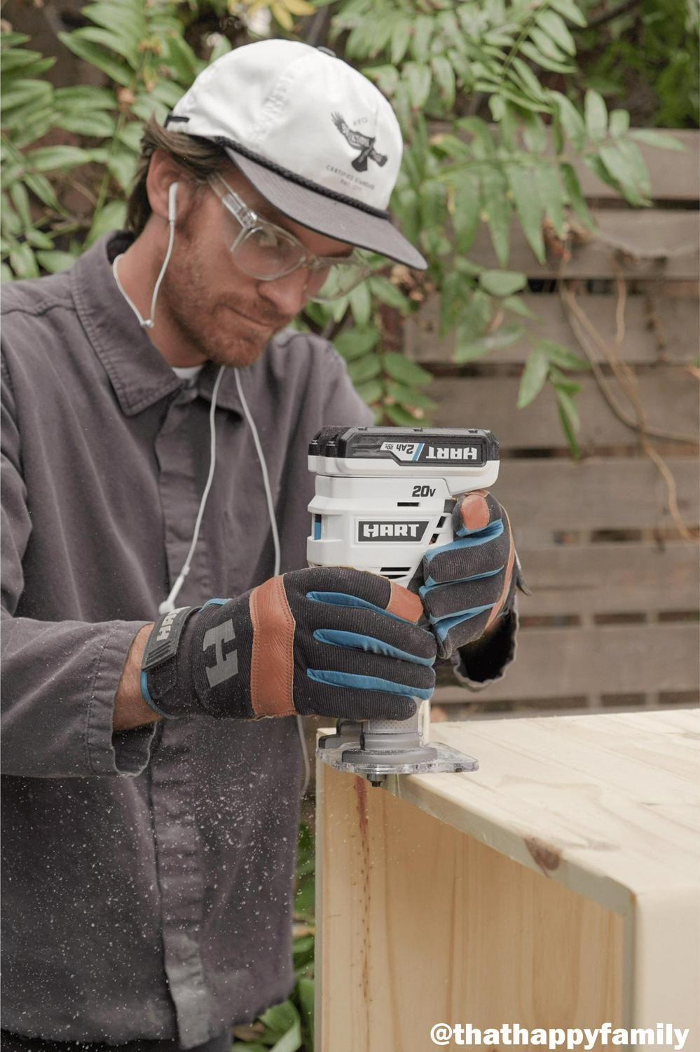 HART 20Volt Cordless Trim Router for Cutting Shaping and Trimming (Battery Not Included)  Crowdfused