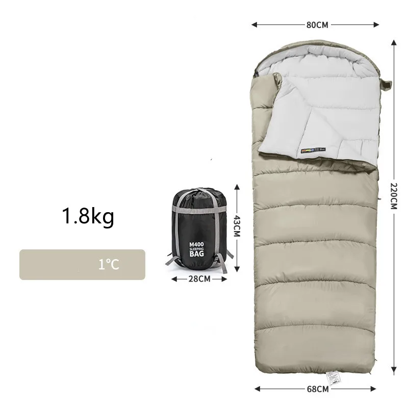 Outdoor Traveling Winter Cold Weather 5 15 Degree Lightweight Waterproof Camping Sleeping Bag