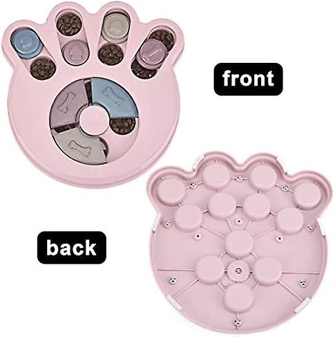 Dog Puzzle Toys， Interactive Brain Games Puppy Treat Toy For Boredom， Non-slip Slow Feeder Pet Bowl Food Dispenser， Stimulation Iq Training Box Small