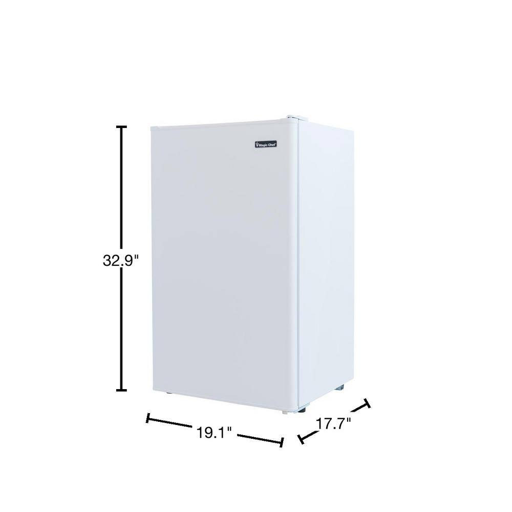 Magic Chef 3.3 cu. ft. Mini Fridge in White HMR330WE