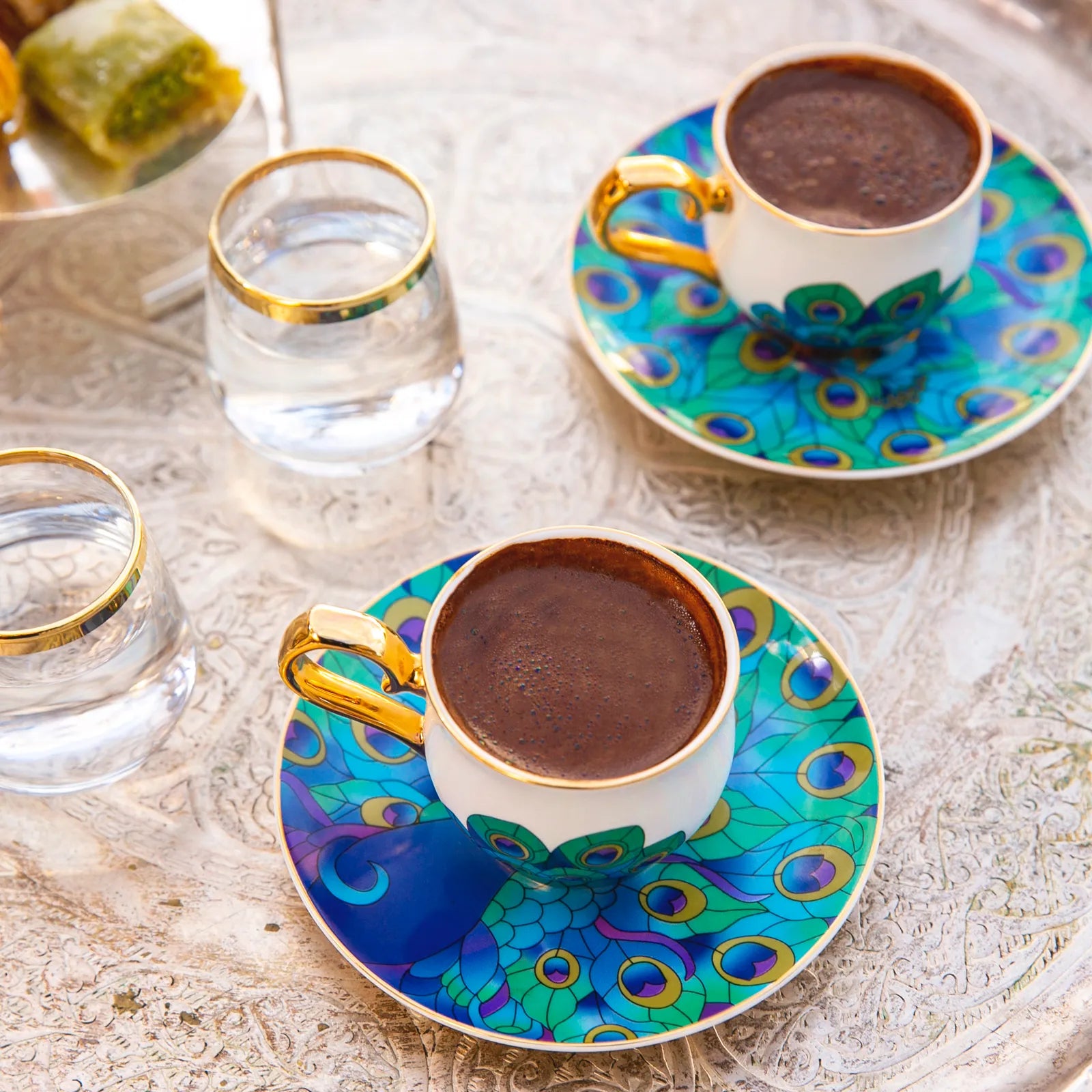 Karaca X Çırağan Palace Shop Set Of 2 Coffee Cups 90 Ml 153.03.06.7550