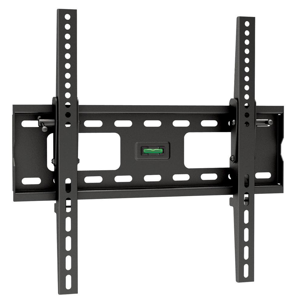 ProMounts Medium Tilt TV Wall Mount for 32- 60 in. 165lbs. VESA 200x200 to 400x400 Built-in Level and Locking brackets FT44