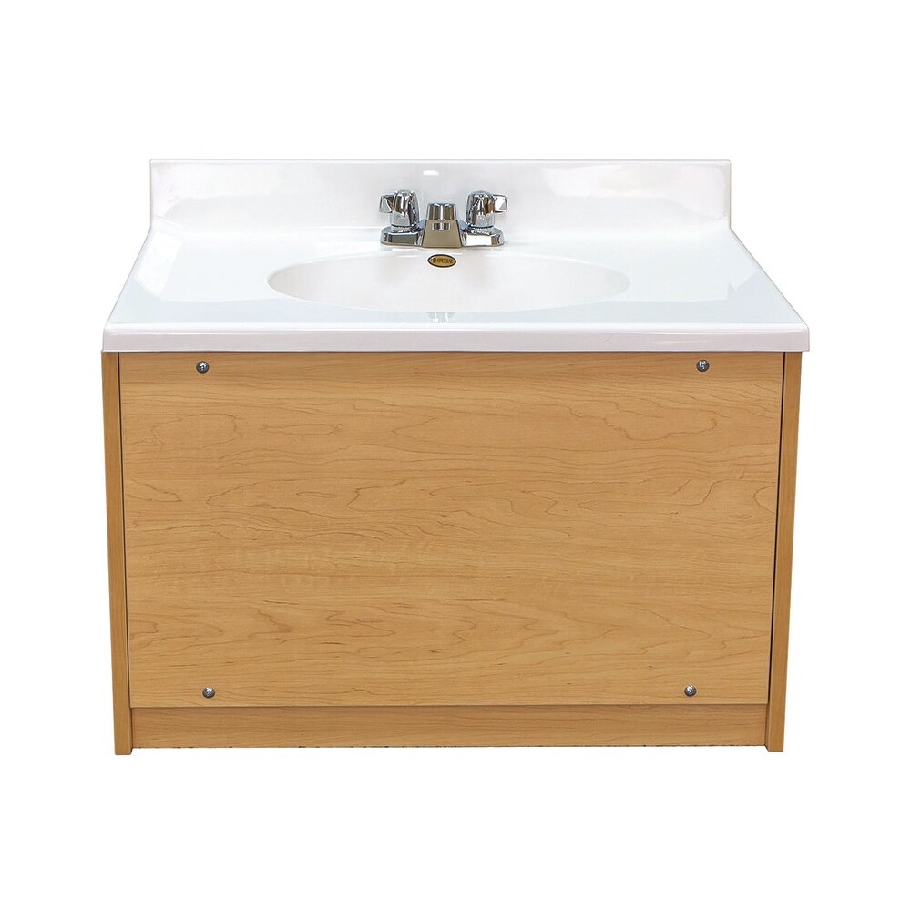 Tot Mate Double Laminate Floor Vanity   49\