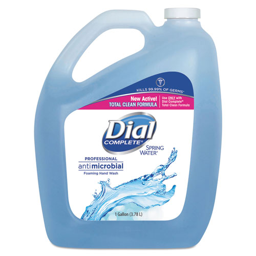 Dial Professional Dial Antimicrobial Foaming Hand Wash | Spring Water， 1 gal Bottle | DIA15922EA