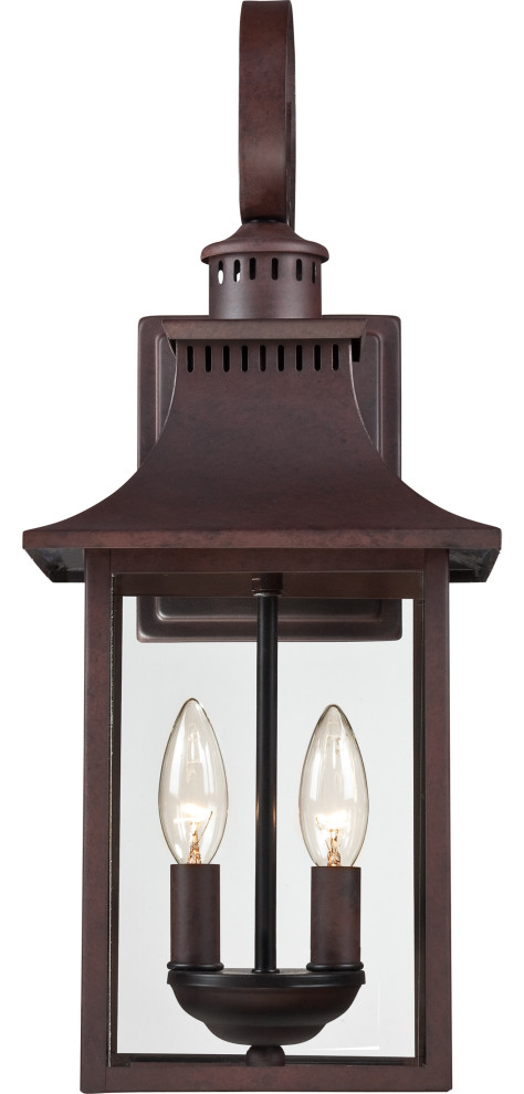 Quoizel Chancellor Outdoor Wall Lantern   Traditional   Outdoor Wall Lights And Sconces   by Designer Lighting and Fan  Houzz