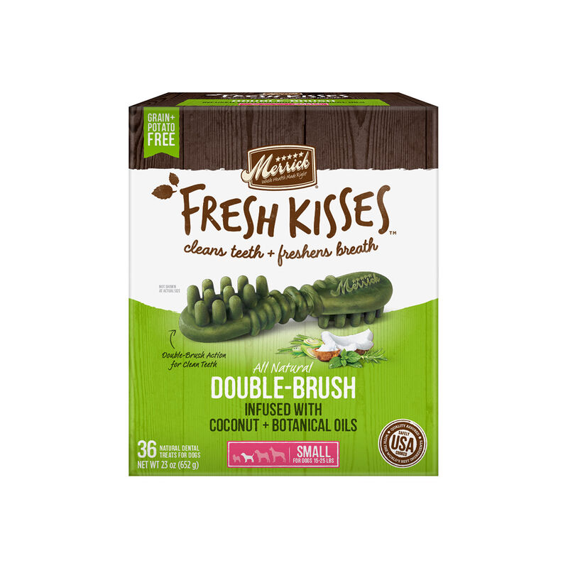 Fresh Kisses Coconut + Botanical Oils Small Dog Treats 23oz