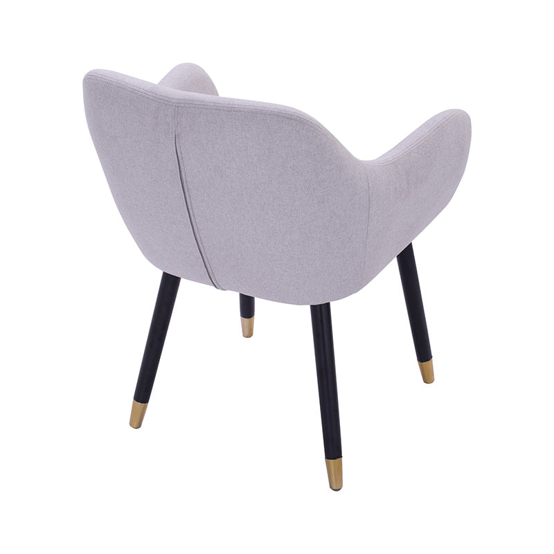 AILIN Armchair - Grey Veloutine