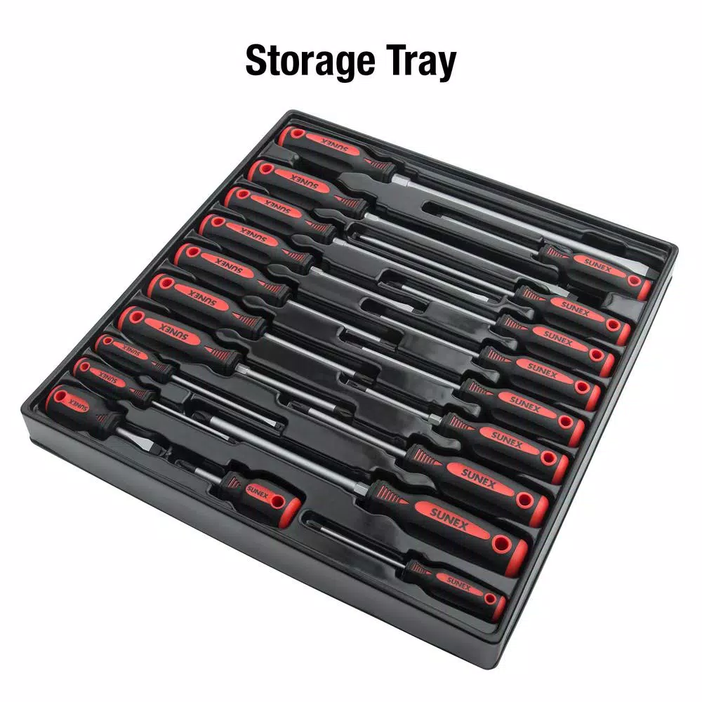 SUNEX TOOLS Combination Screwdriver Set (20-Piece) and#8211; XDC Depot