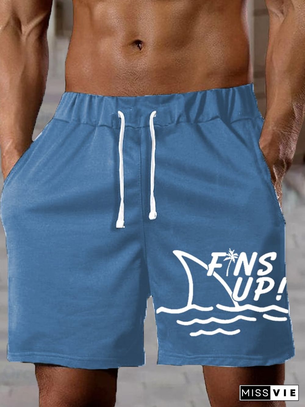 Men's Rip Jimmy Fins Up! Print Track Shorts