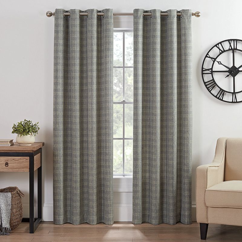 eclipse 2-Pack Absolute Zero Ryker 100% Blackout Window Curtains