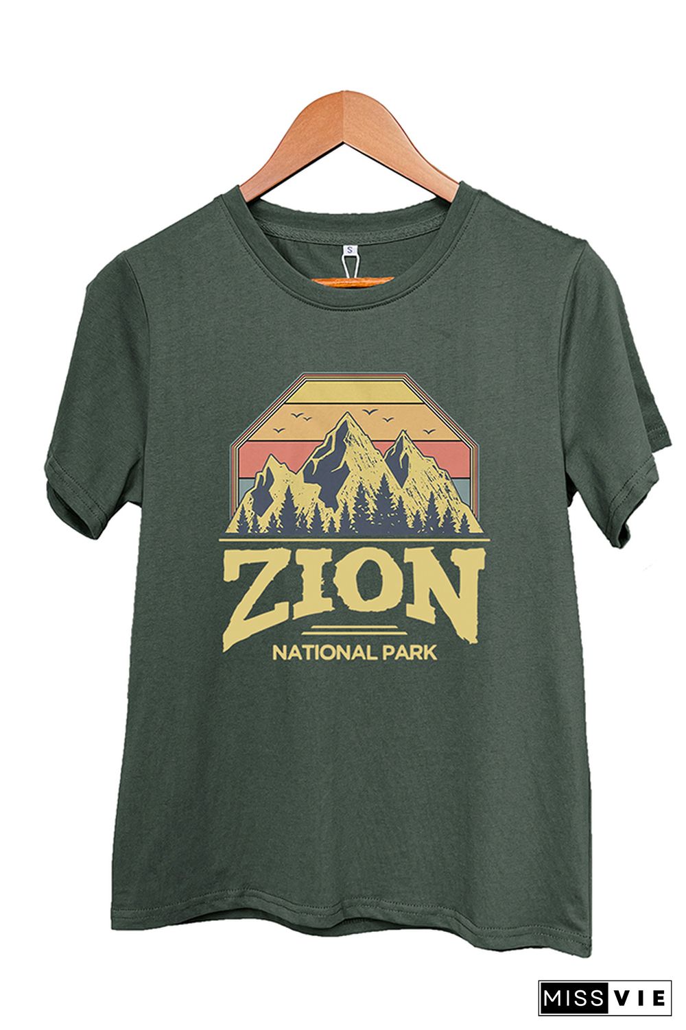 Zion National Park Graphic T-Shirt Wholesale