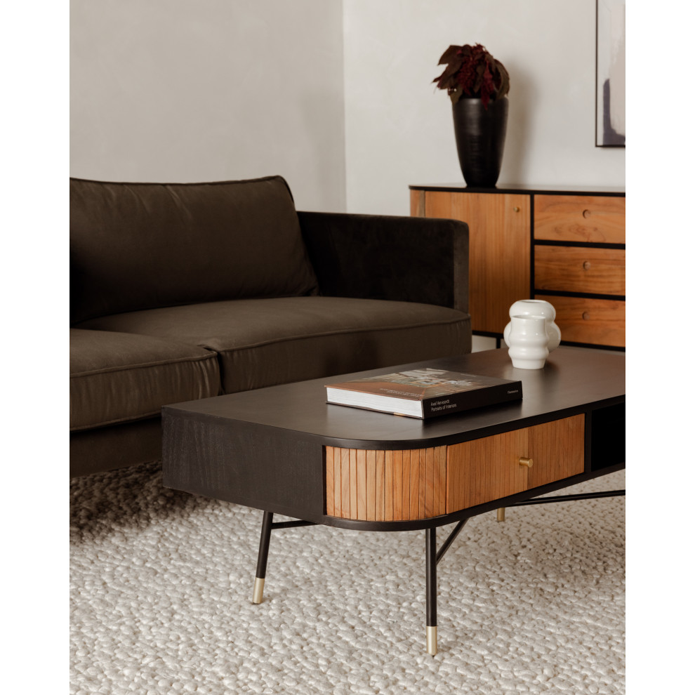 Bezier Coffee Table   Midcentury   Coffee Tables   by HedgeApple  Houzz