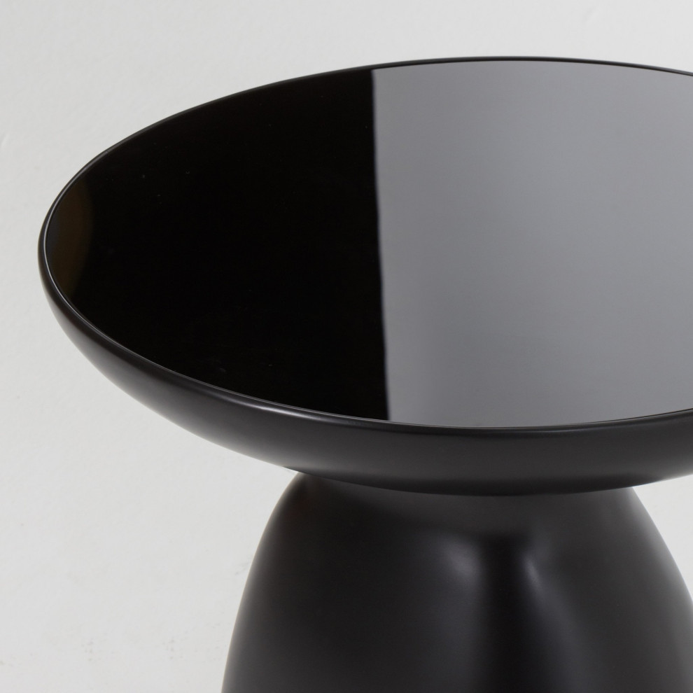 Lisa Side Table Black   Modern   Side Tables And End Tables   by Virgil Stanis Design  Houzz