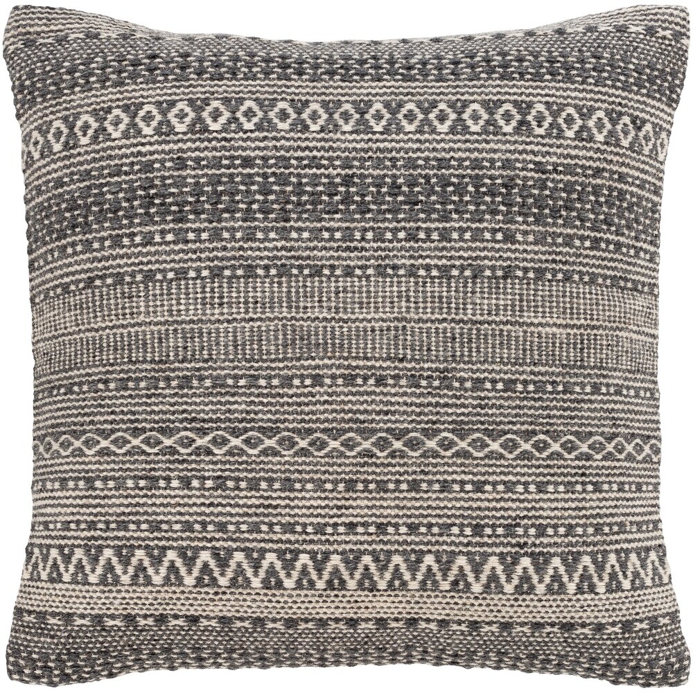 Artistic Weavers Loma Bohemian Striped Throw Pillow Cover