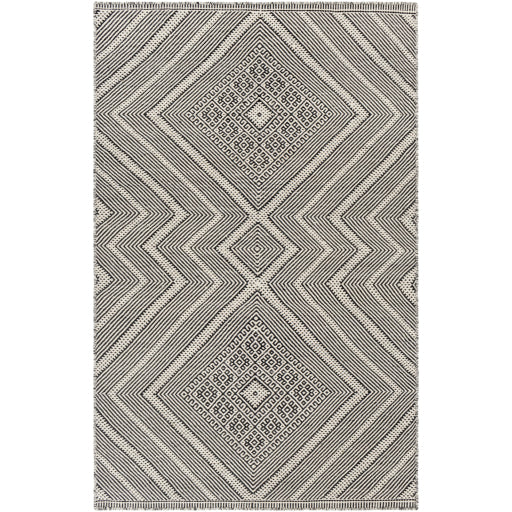 Mardin Traditional Wool Black Rug