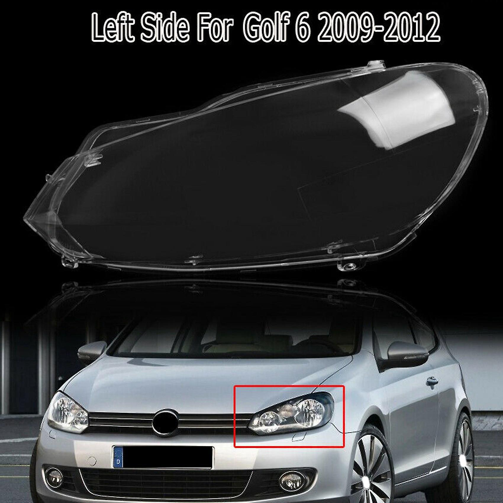 Car Headlight Shell Headlight Replacement Auto Transparent Lampshade For  Golf 6 Mk6 R 2009 20