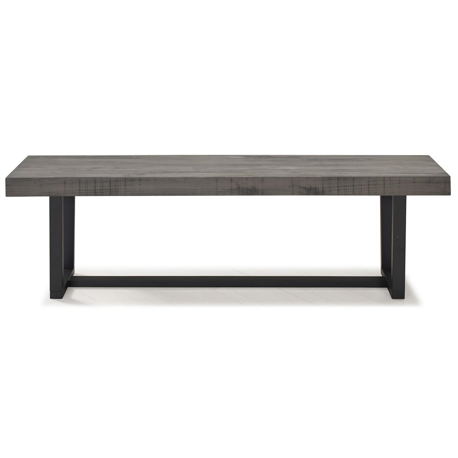 Manor Park Dining Bench， Grey