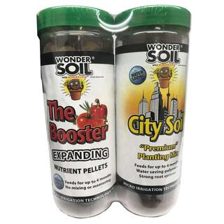 WONDER SOIL Premium Organic Expanding Coco Coir Nutrient Booster and Garden Soil Wafers WSBCP