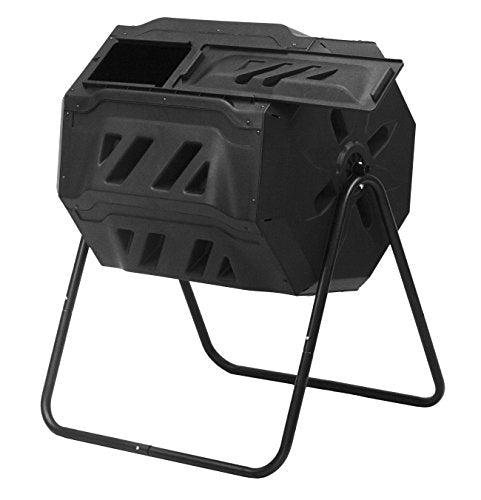 Good Ideas CW-Ecot Compost Wizard Eco Tumbler Composter, Black