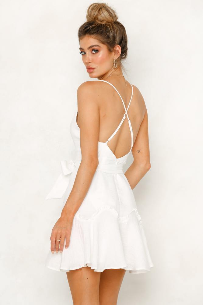 Love Song Dress White