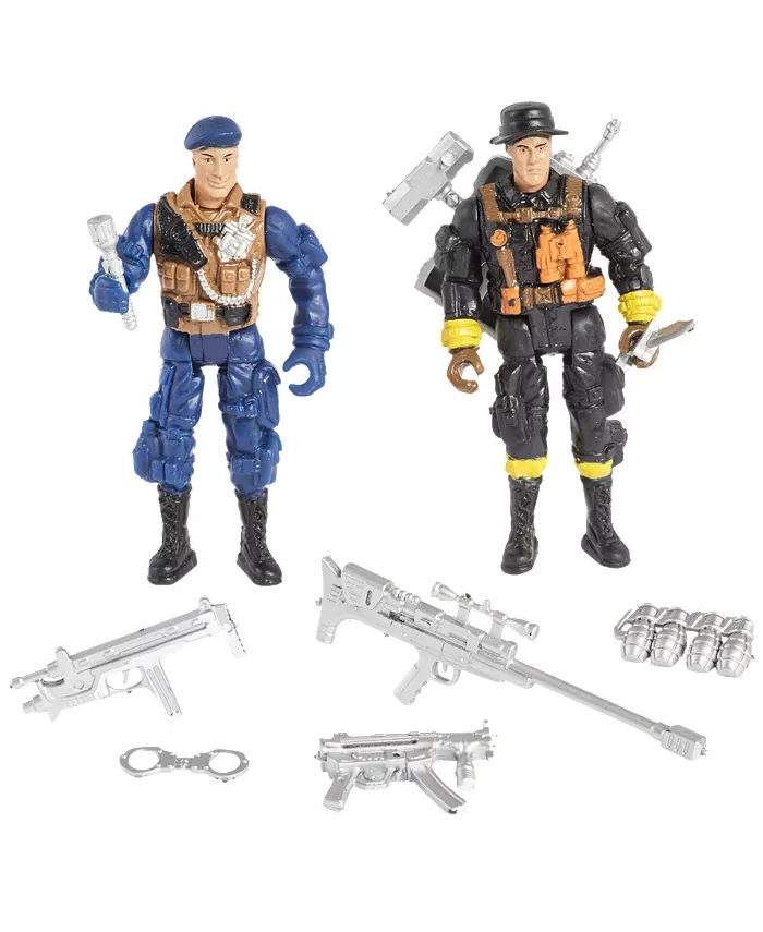 True Heroes Special Weapons And Tactics - Police Playset  Created for You by Toys R Us