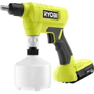 RYOBI ONE+ 18V Cordless Battery .5L Compact Sprayer with 2.0 Ah Battery and Charger P28140