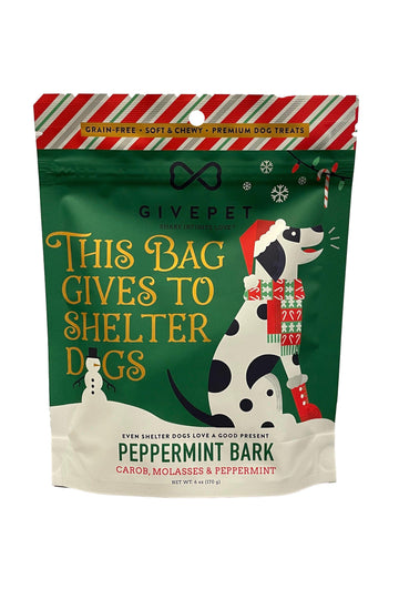 GivePet Peppermint Bark Soft Dog Treats