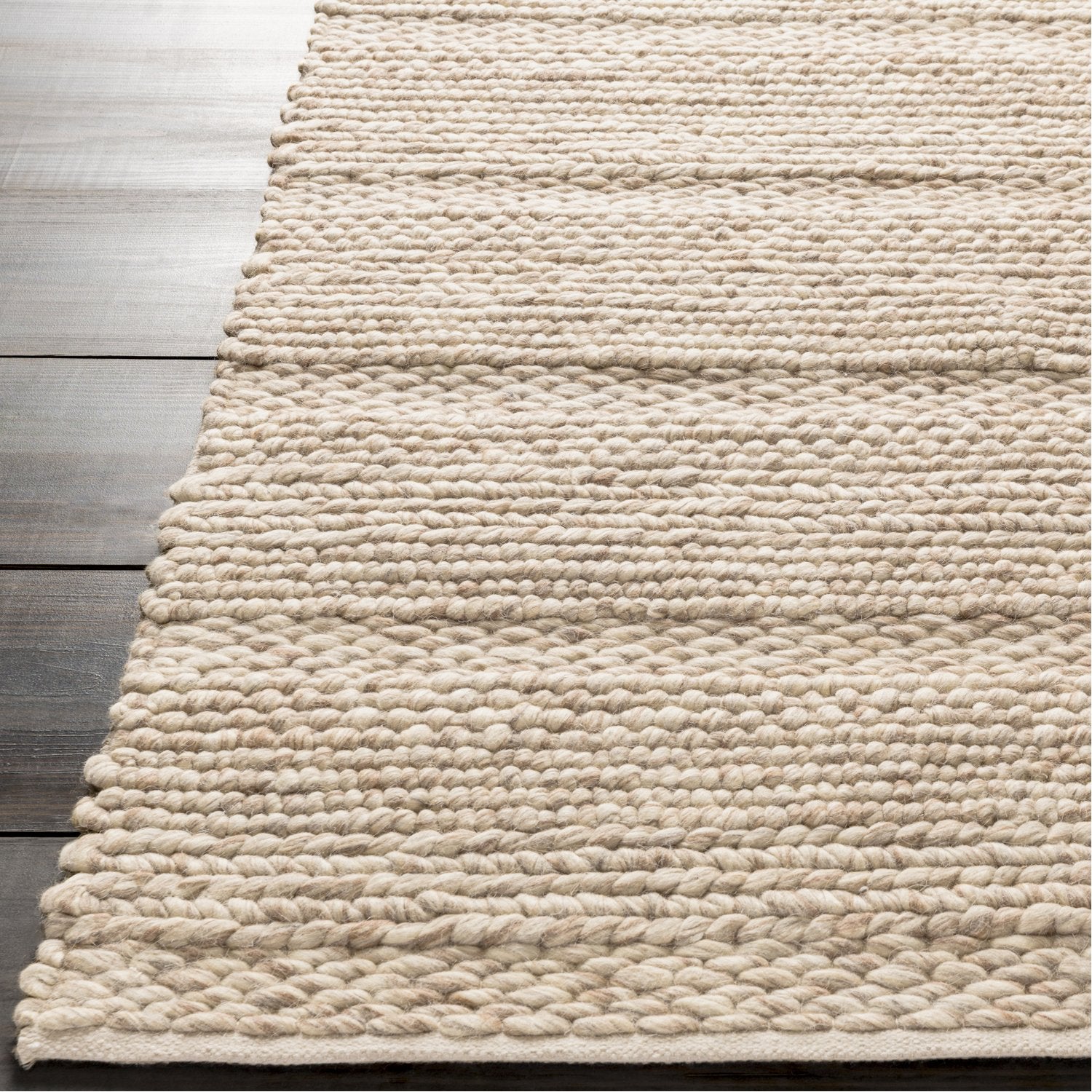 Tahoe Collection Area Rug in Parchment