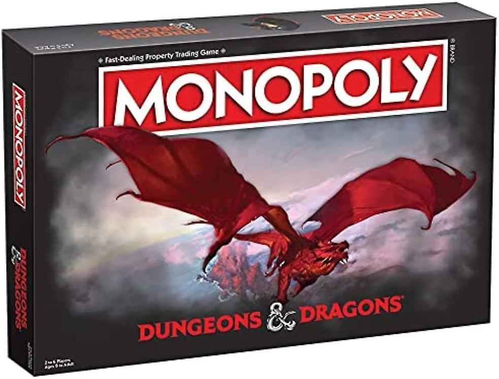 Monopoly dungeons and dragons  board game