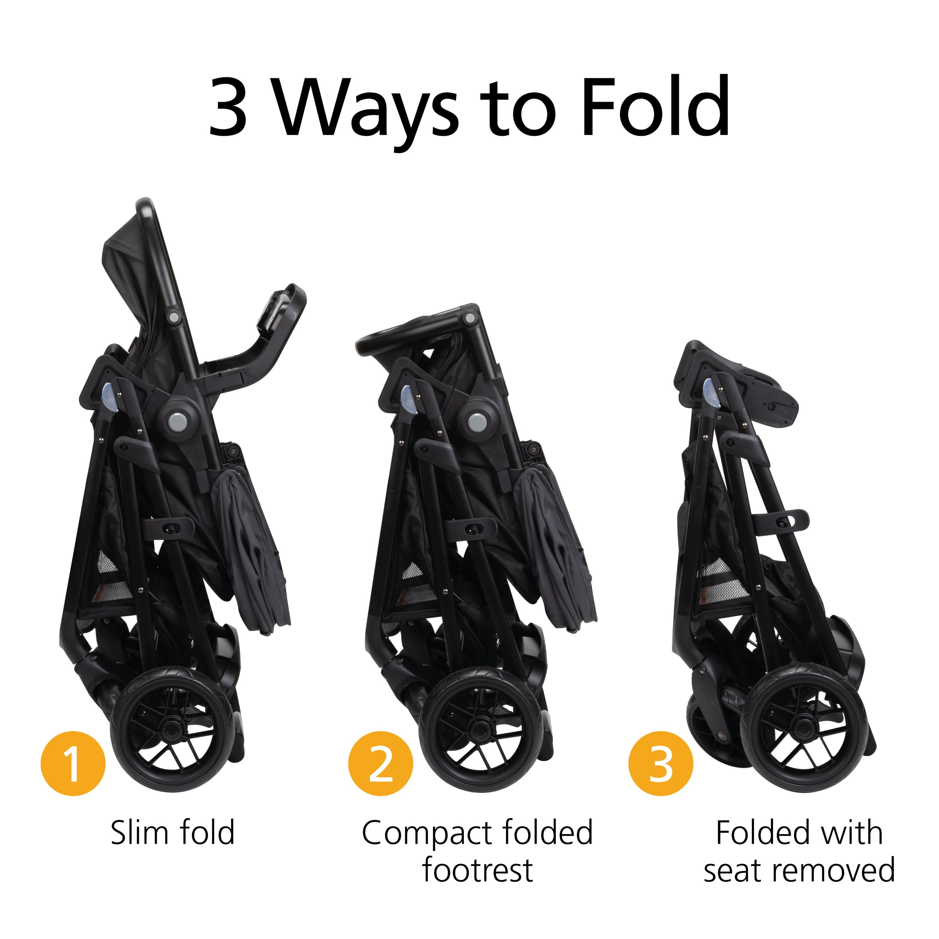 Safety 1ˢᵗ Grow and Go Sprint 8-in-1 Modular Travel System, Alloy