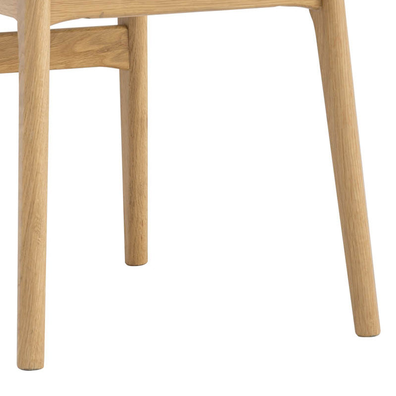 TACY Dining Chair - Natural & Black