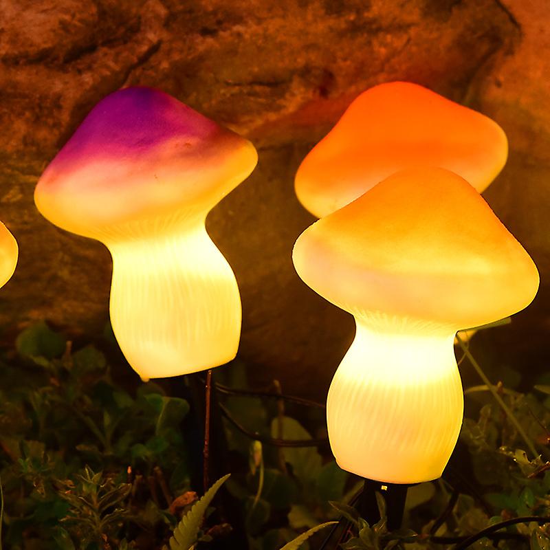 Solar Mushroom Light Lawn Plug Light Outdoor Solar Light