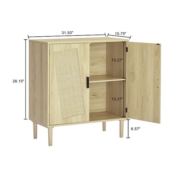 2-Door Kitchen Cabinet， Storage Buffets