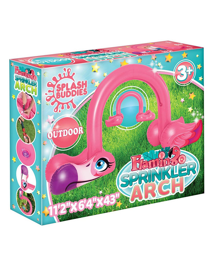 Splash Buddies Inflatable Flamingo Arch Sprinkler