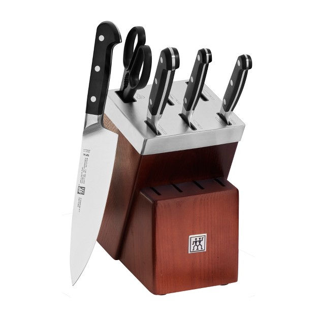 Zwilling Pro 7 pc Self sharpening Knife Block Set