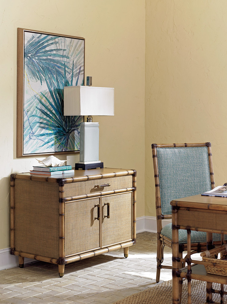 Tommy Bahama Twin Palms Larimar Storage Chest 01 0558 932   Tropical   Accent Chests And Cabinets   by Emma Mason  Houzz