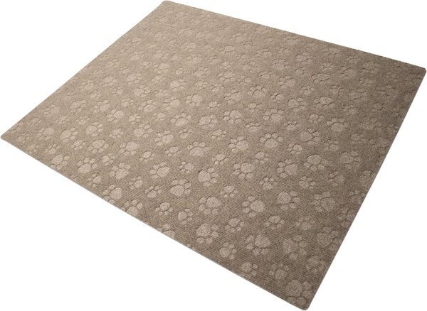 Drymate Premium Debossed Cat Litter Trapping Mat， Taupe