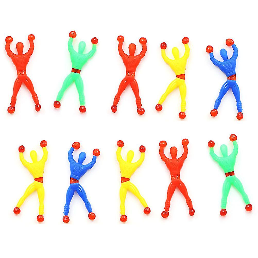 10pcs Random Color Funny Sticky Climbing Man Educational Toys Children Kids Gift