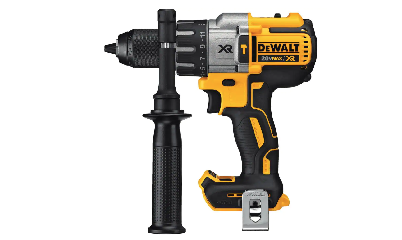 DEWALT DCD996P2 20-Volt MAX XR Cordless Brushless 3-Speed 1/2 in. Hammer Drill with (2) 20-Volt 5.0Ah Batteries and Charger