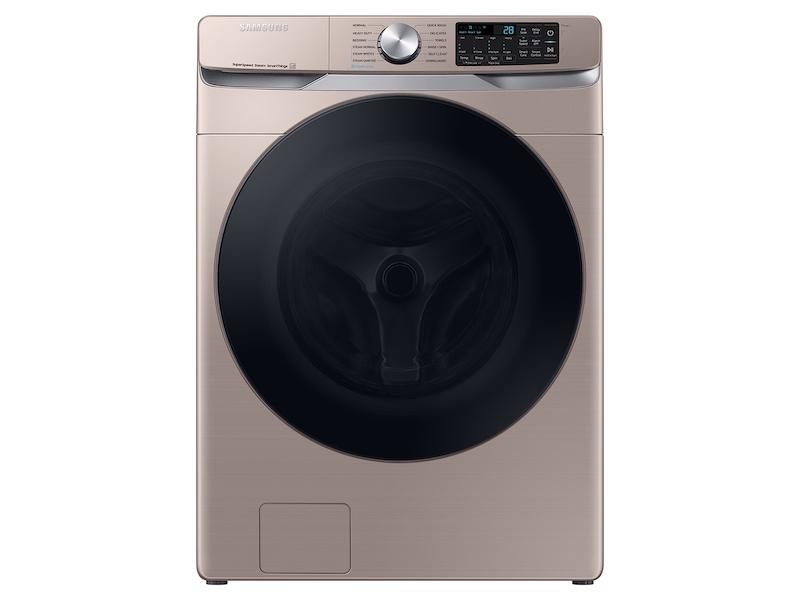 Samsung WF45B6300AC 4.5 Cu. Ft. Large Capacity Smart Front Load Washer With Super Speed Wash In Champagne