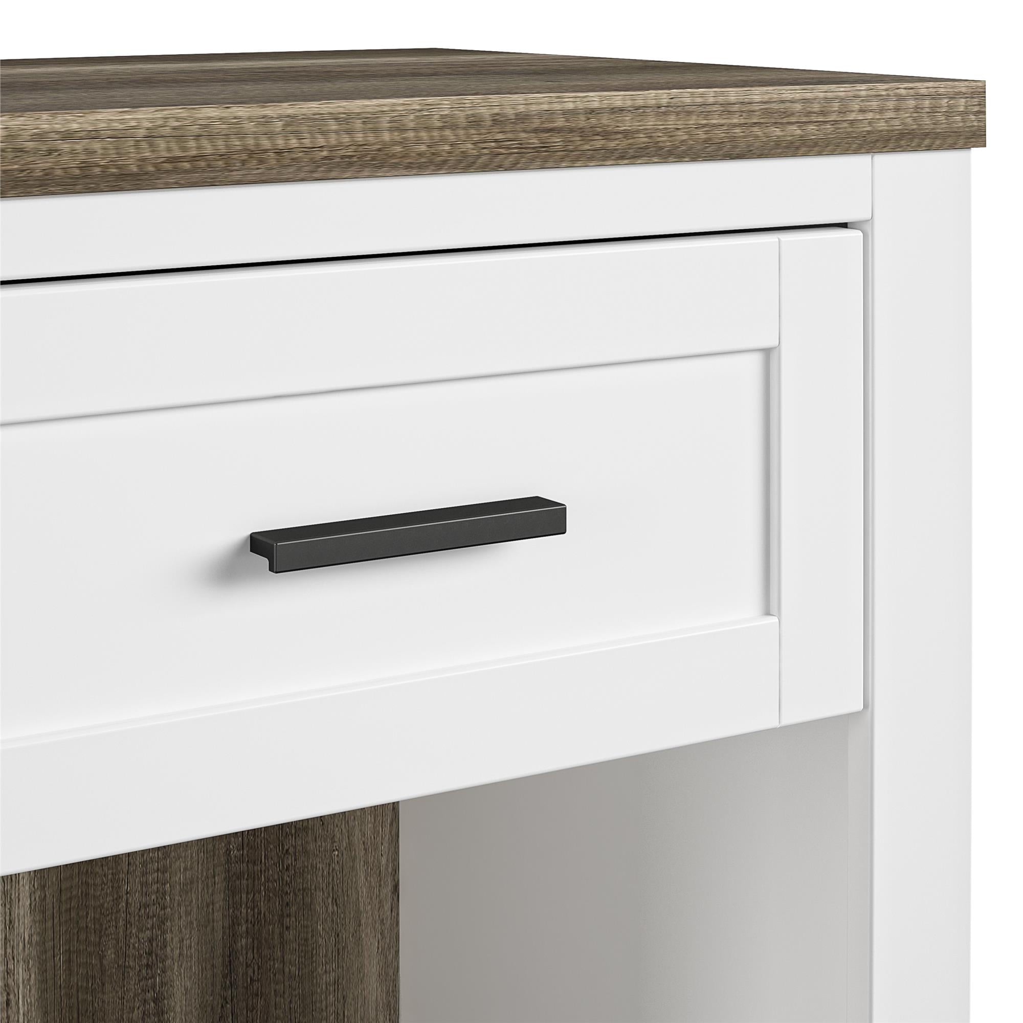 Ameriwood Home Bay Hills Nightstand, White