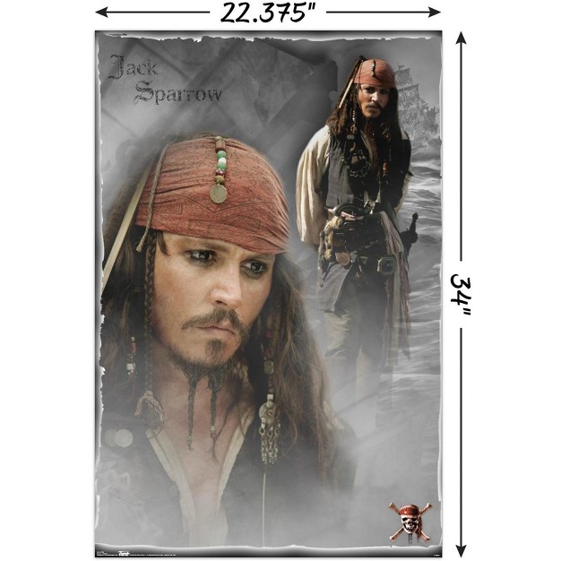 Trends International Disney Pirates Of The Caribbean At World x27 s End Johnny Unframed Wall Poster Prints