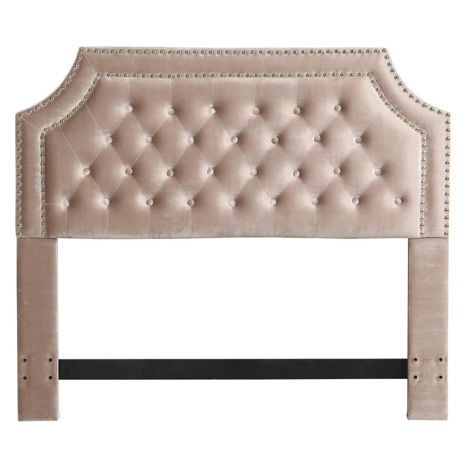 Chic Home Leda Velvet Upholstered Headboard